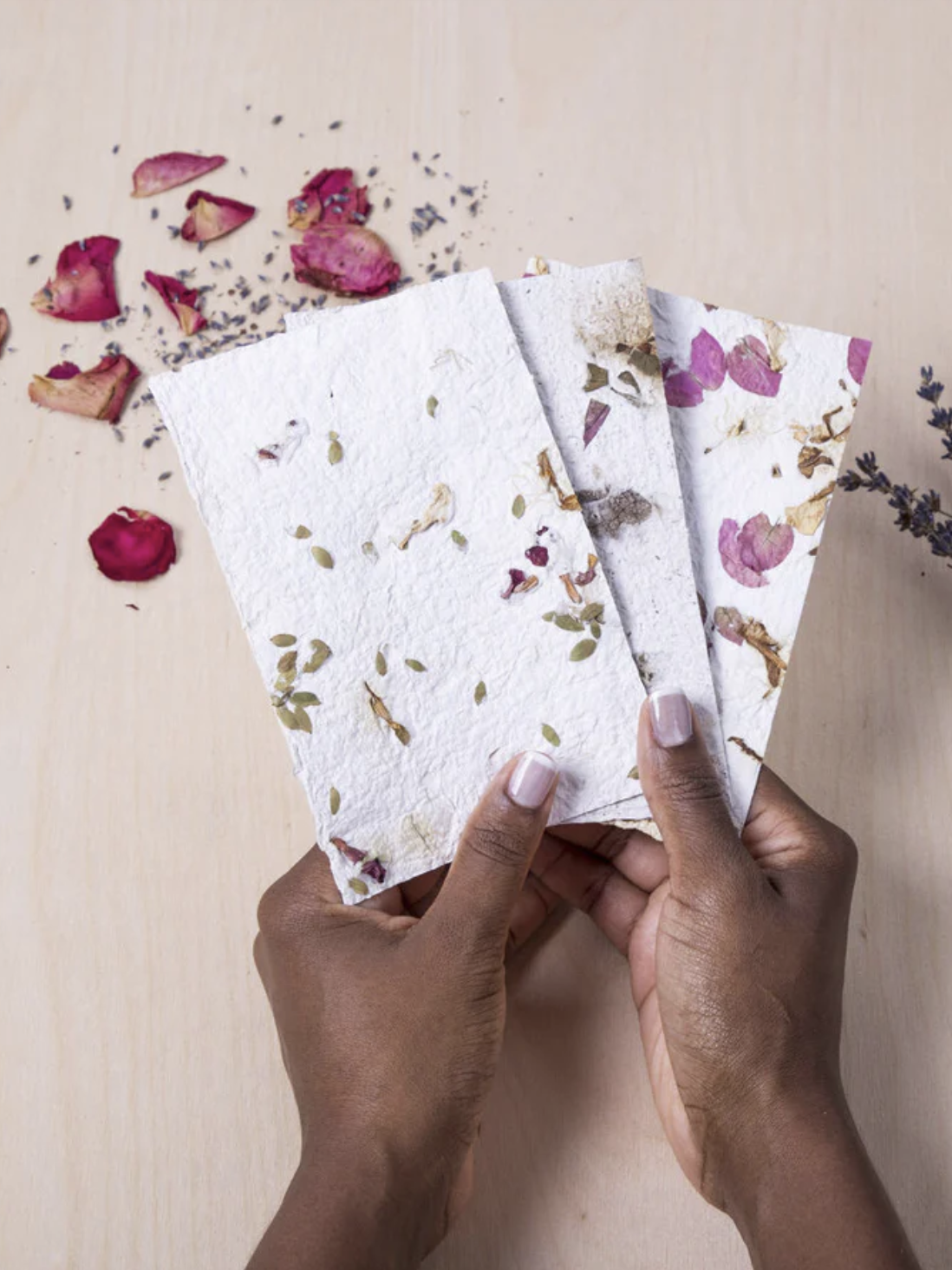 Flower paper making kit