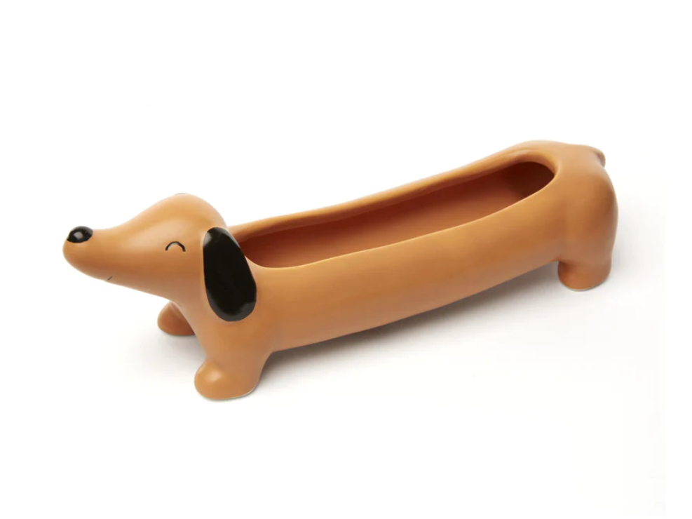 The dachshund planter