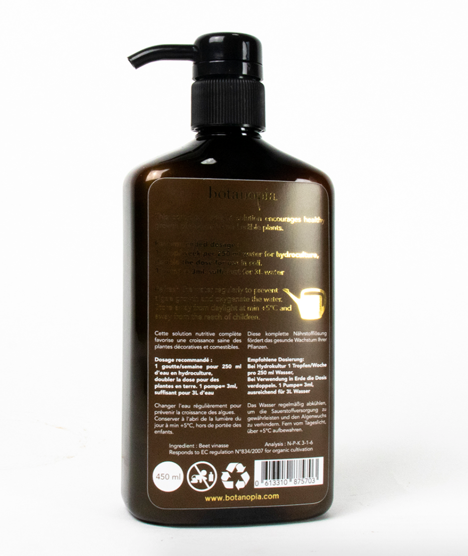 Organic plant nutrient 450ml bottle
