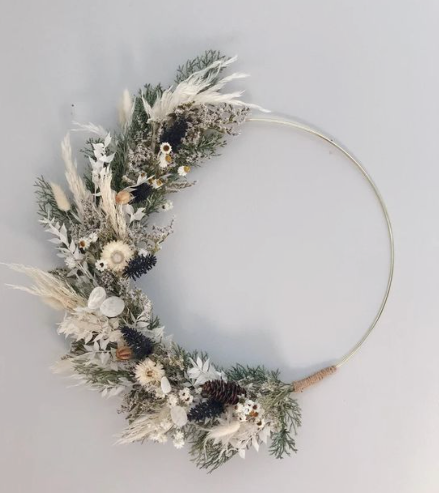 Workshop - Make your own dried flowers wreath 10/05/2023