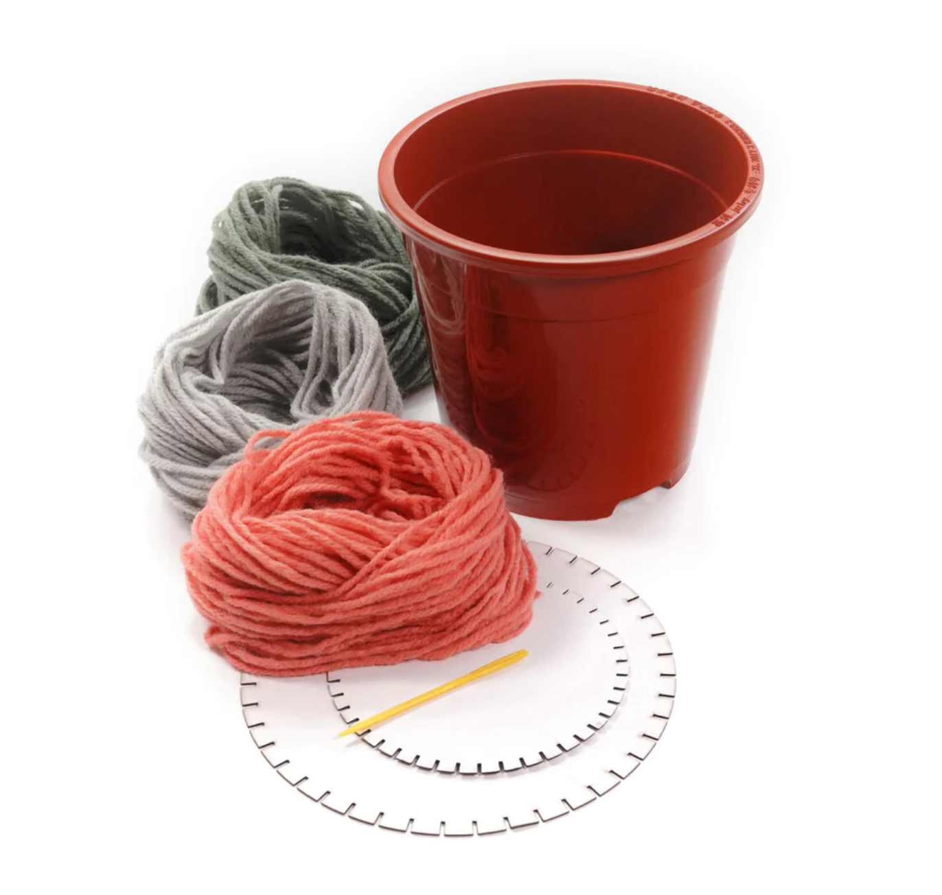 Knit your own plant cover kit